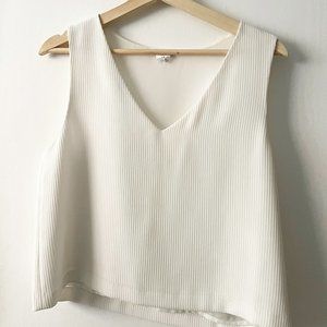 Silky White Club Monaco Cami